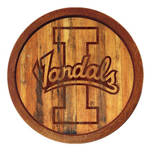 Load image into Gallery viewer, Idaho Vandals: Branded &quot;Faux&quot; Barrel Top Sign - The Fan-Brand