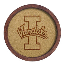 Load image into Gallery viewer, Idaho Vandals: &quot;Faux&quot; Barrel Framed Cork Board - The Fan-Brand