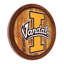 Load image into Gallery viewer, Idaho Vandals: &quot;Faux&quot; Barrel Top Sign - The Fan-Brand