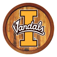 Load image into Gallery viewer, Idaho Vandals: &quot;Faux&quot; Barrel Top Sign - The Fan-Brand