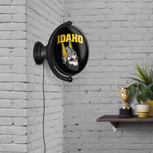 Idaho Vandals: Joe Vandal - Original Oval Rotating Lighted Wall Sign - The Fan-Brand