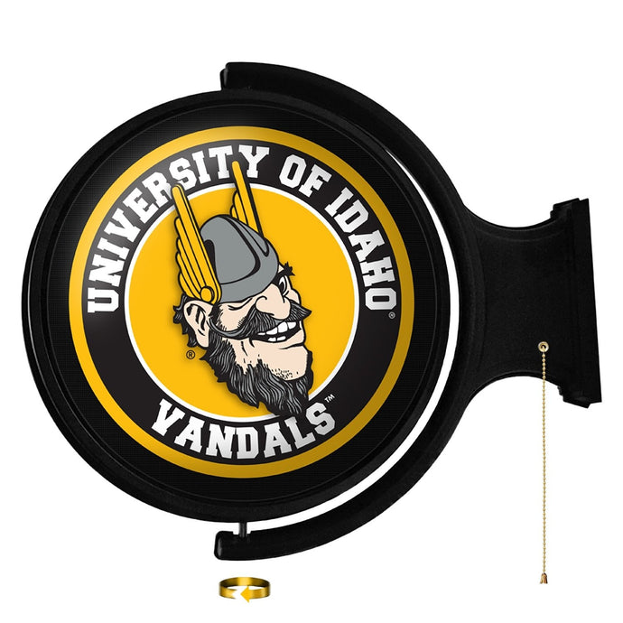 Idaho Vandals: Joe Vandal - Original Round Rotating Lighted Wall Sign - The Fan-Brand