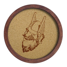 Load image into Gallery viewer, Idaho Vandals: Mascot - &quot;Faux&quot; Barrel Framed Cork Board - The Fan-Brand