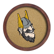 Load image into Gallery viewer, Idaho Vandals: Mascot - &quot;Faux&quot; Barrel Framed Cork Board - The Fan-Brand