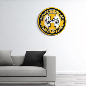 Idaho Vandals: Modern Disc Wall Sign - The Fan-Brand