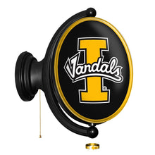 Load image into Gallery viewer, Idaho Vandals: Original Oval Rotating Lighted Wall Sign - The Fan-Brand