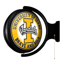 Load image into Gallery viewer, Idaho Vandals: Original Round Rotating Lighted Wall Sign - The Fan-Brand