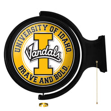 Load image into Gallery viewer, Idaho Vandals: Original Round Rotating Lighted Wall Sign - The Fan-Brand