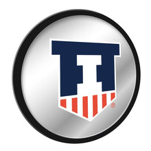 Load image into Gallery viewer, Illinois Fighting Illini: Badge - Modern Disc Mirrored Wall Sign - The Fan-Brand