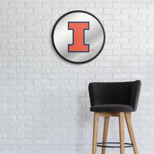 Load image into Gallery viewer, Illinois Fighting Illini: Modern Disc Mirrored Wall Sign - The Fan-Brand