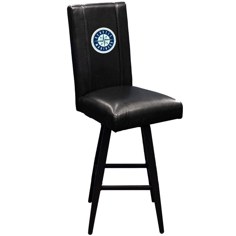 Swivel Bar Stool 2000 With Seattle Mariners Logo