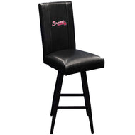Swivel Bar Stool 2000 With Atlanta Braves Logo