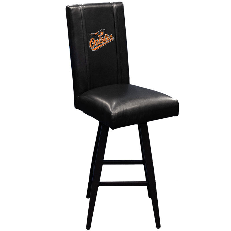 Swivel Bar Stool 2000 With Baltimore Orioles Logo