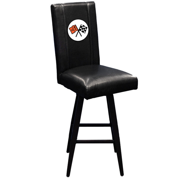 Swivel Bar Stool 2000 With Corvette C2 Logo