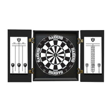Load image into Gallery viewer, Las Vegas Raiders Fan&#39;s Choice Dartboard Set