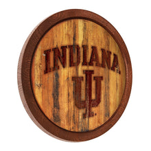 Load image into Gallery viewer, Indiana Hoosiers: Branded &quot;Faux&quot; Barrel Top Sign - The Fan-Brand