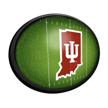 Load image into Gallery viewer, Indiana Hoosiers: On the 50 - Oval Slimline Lighted Wall Sign - The Fan-Brand