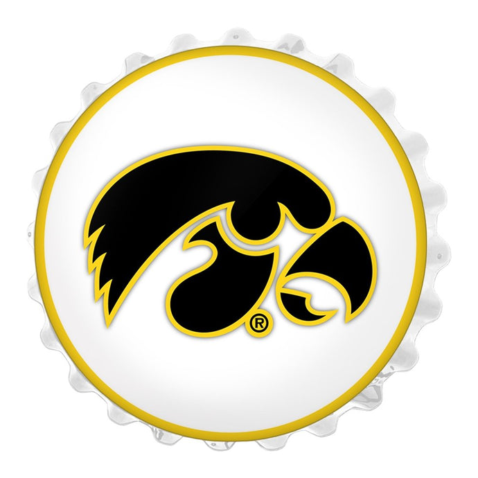 Iowa Hawkeyes: Bottle Cap Wall Light - The Fan-Brand