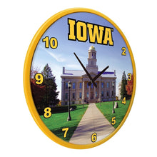 Load image into Gallery viewer, Iowa Hawkeyes: Capital - Modern Disc Wall Clock - The Fan-Brand