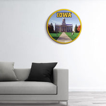 Load image into Gallery viewer, Iowa Hawkeyes: Capital - Round Modern Disc Wall Sign - The Fan-Brand