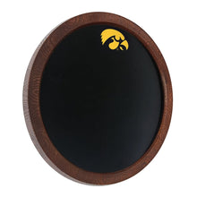 Load image into Gallery viewer, Iowa Hawkeyes: Chalkboard &quot;Faux&quot; Barrel Top Sign - The Fan-Brand