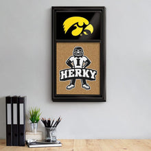 Load image into Gallery viewer, Iowa Hawkeyes: Herky - Cork Note Board - The Fan-Brand