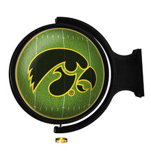 Load image into Gallery viewer, Iowa Hawkeyes: On the 50 - Rotating Lighted Wall Sign - The Fan-Brand