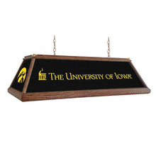 Load image into Gallery viewer, Iowa Hawkeyes: Premium Wood Pool Table Light - The Fan-Brand