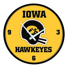 Load image into Gallery viewer, Iowa Hawkeyes: Vintage - Modern Disc Wall Clock - The Fan-Brand