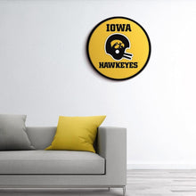 Load image into Gallery viewer, Iowa Hawkeyes: Vintage - Round Modern Disc Wall Sign - The Fan-Brand