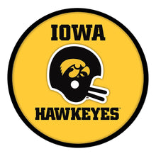 Load image into Gallery viewer, Iowa Hawkeyes: Vintage - Round Modern Disc Wall Sign - The Fan-Brand
