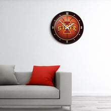 Load image into Gallery viewer, Iowa State Cyclones: Basketball - Modern Disc Wall Clock - The Fan-Brand