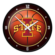 Load image into Gallery viewer, Iowa State Cyclones: Basketball - Modern Disc Wall Clock - The Fan-Brand