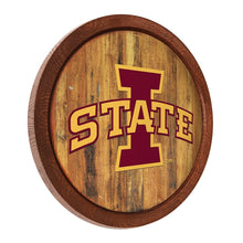 Load image into Gallery viewer, Iowa State Cyclones: &quot;Faux&quot; Barrel Top Sign - The Fan-Brand