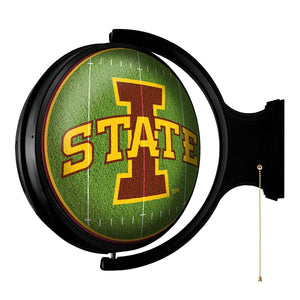 Iowa State Cyclones: On the 50 - Rotating Lighted Wall Sign - The Fan-Brand