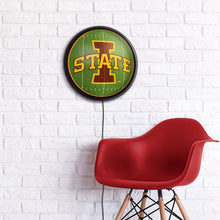 Load image into Gallery viewer, Iowa State Cyclones: On the 50 - Slimline Lighted Wall Sign - The Fan-Brand