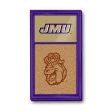 Load image into Gallery viewer, James Madison Dukes: Dual Logos - Cork Note Board - The Fan-Brand