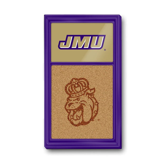 James Madison Dukes: Dual Logos - Cork Note Board - The Fan-Brand