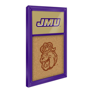 James Madison Dukes: Dual Logos - Cork Note Board - The Fan-Brand