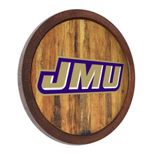 Load image into Gallery viewer, James Madison Dukes: &quot;Faux&quot; Barrel Top Sign - The Fan-Brand