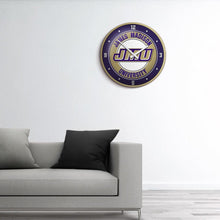 Load image into Gallery viewer, James Madison Dukes: Modern Disc Wall Clock - The Fan-Brand