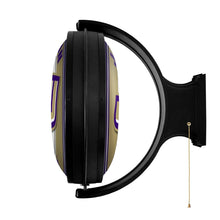 Load image into Gallery viewer, James Madison Dukes: Original Round Rotating Lighted Wall Sign - The Fan-Brand