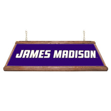 Load image into Gallery viewer, James Madison Dukes: Premium Wood Pool Table Light - The Fan-Brand