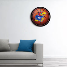Load image into Gallery viewer, Kansas Jayhawks: Basketball - Modern Disc Wall Sign - The Fan-Brand