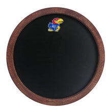 Load image into Gallery viewer, Kansas Jayhawks: &quot;Faux&quot; Barrel Top Chalkboard - The Fan-Brand