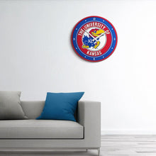 Load image into Gallery viewer, Kansas Jayhawks: Modern Disc Wall Clock - The Fan-Brand