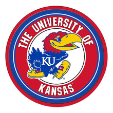 Load image into Gallery viewer, Kansas Jayhawks: Modern Disc Wall Sign - The Fan-Brand