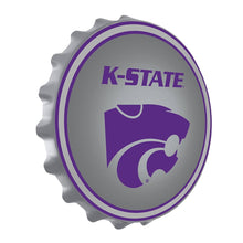 Load image into Gallery viewer, Kansas State Wildcats: K-State - Bottle Cap Wall Sign - The Fan-Brand