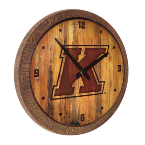 Kent State Golden Flashes: Branded "Faux" Barrel Top Wall Clock - The Fan-Brand