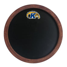 Load image into Gallery viewer, Kent State Golden Flashes: Chalk &quot;Faux&quot; Barrel Top Sign - The Fan-Brand